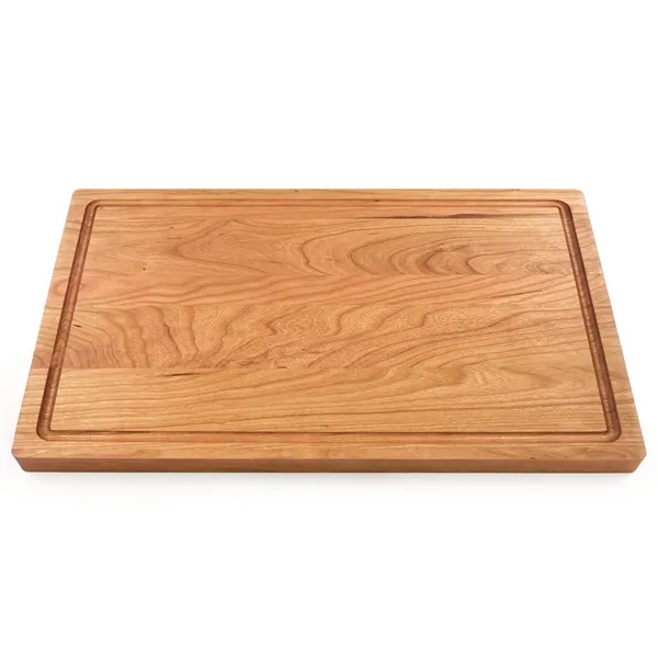 11" x 17  x 3/4" rectangular cherry wood cutting board... from ASI 74601 Calico
