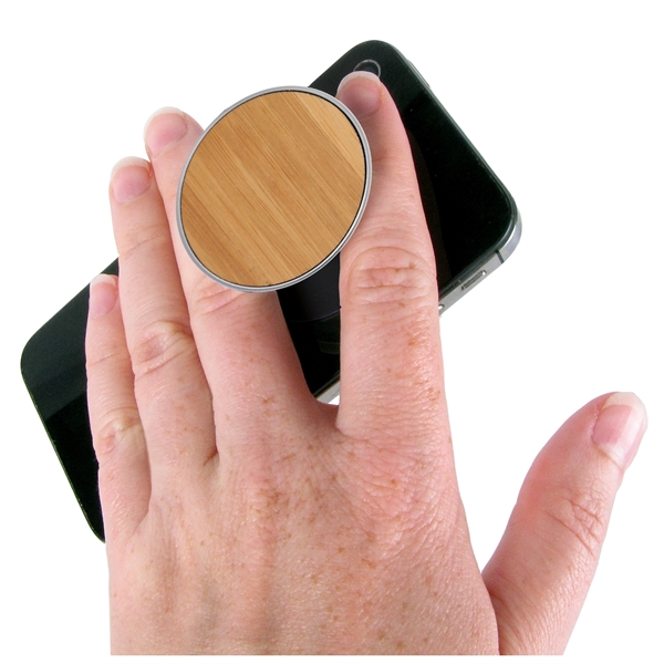 Wood PopSockets Grip & Phone Stand... from ASI 62124 iClick, Inc. / iClick®