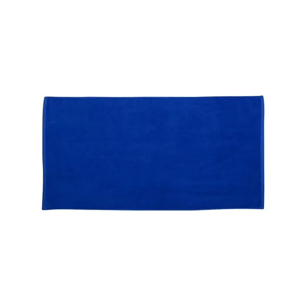 Cotton velour beach towel, 30" x 60". Blank.... from ASI 84358 S&S Activewear