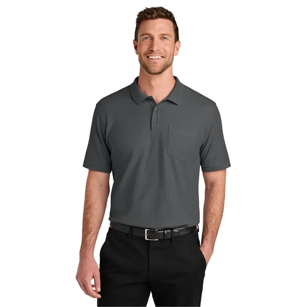 Port Authority Tall Wearever Signature Pique Pocket Polo... from ASI 84863 SanMar