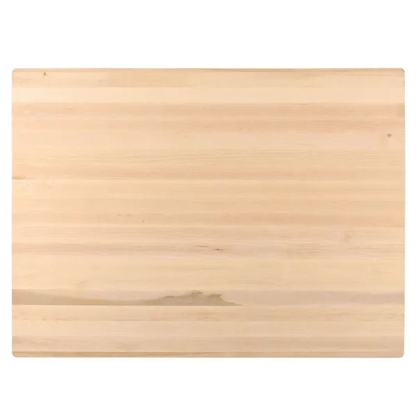 15" x 20" x 1 3/4" rectangular maple wood butcher's block... from ASI 74601 Calico