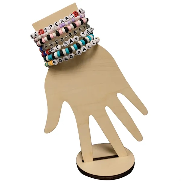 Custom beaded friendship bracelet with a wide array of bead colors,... from ASI 61966 HPG / BCG Creations HPG Gold