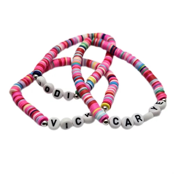 Custom beaded friendship bracelet with a wide array of bead colors,... from ASI 61966 HPG / BCG Creations HPG Gold