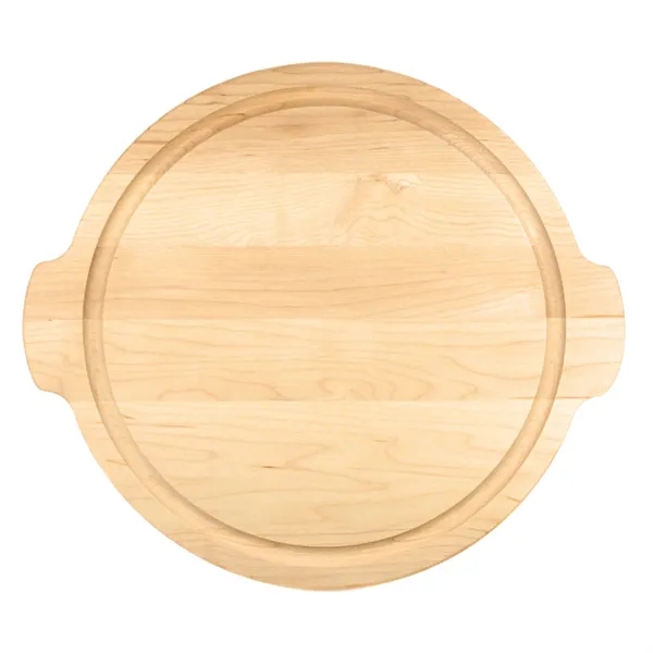 12" x 12" x 1 3/4" maple cutting board with handles... from ASI 74601 Calico