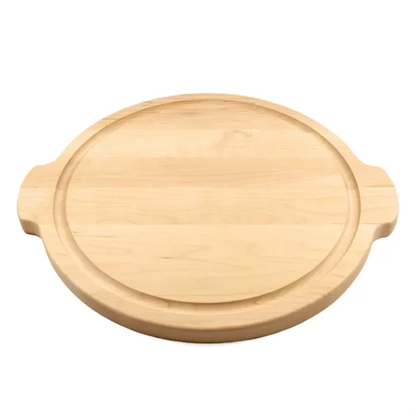 12" x 12" x 1 3/4" maple cutting board with handles... from ASI 74601 Calico