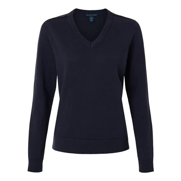 Devon & Jones Women's New Classic V-Neck Sweater... from ASI 84358 S&S Activewear