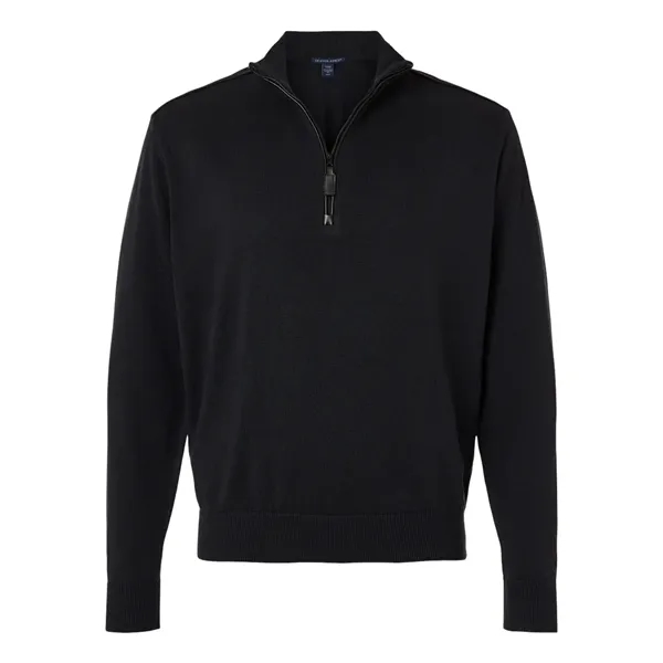 Devon & Jones Men's New Classic Quarter-Zip Sweater... from ASI 84358 S&S Activewear