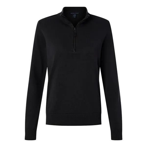 Devon & Jones Women's New Classic Quarter-Zip Sweater... from ASI 84358 S&S Activewear