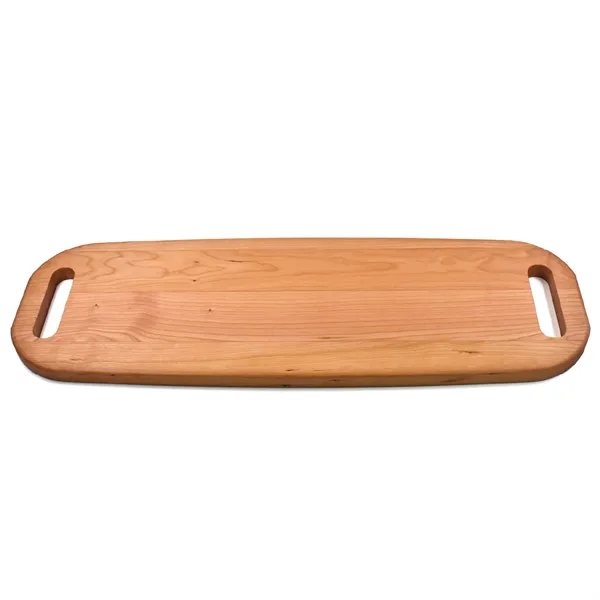 23" x 7 1/2" x 3/4" cherry wood rectangular serving tray... from ASI 74601 Calico