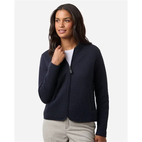 Devon & Jones Women's Berkeley Textured Full-Zip Jacket... from ASI 84358 S&S Activewear