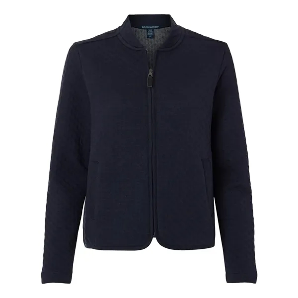 Devon & Jones Women's Berkeley Textured Full-Zip Jacket... from ASI 84358 S&S Activewear