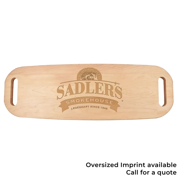 23" x 7 1/2" x 3/4" long maple serving tray with... from ASI 74601 Calico