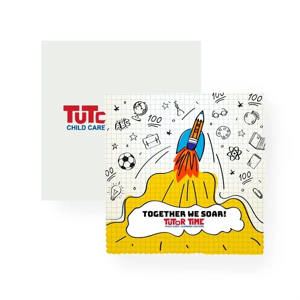 6" x 6" microfiber cloth in a flat clear bag with... from ASI 44900 NC Custom (CI/Lanco) / Lanco