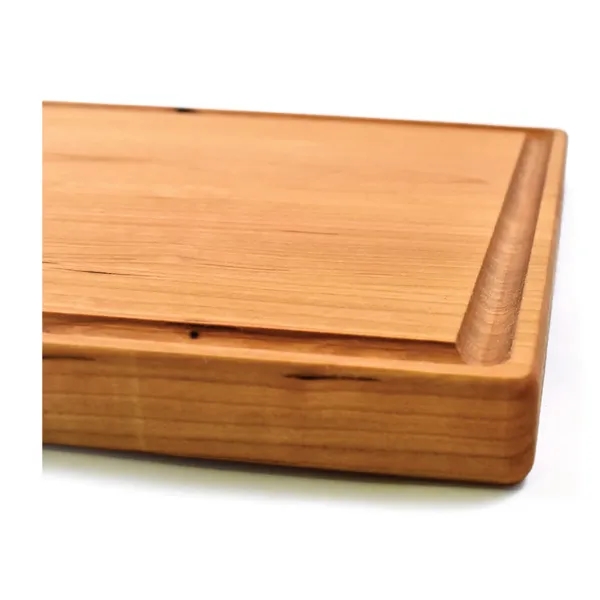 11" x 17" x 1" cherry cutting board with juice groove.... from ASI 74601 Calico