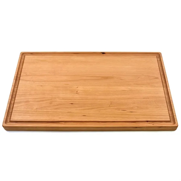 11" x 17" x 1" cherry cutting board with juice groove.... from ASI 74601 Calico