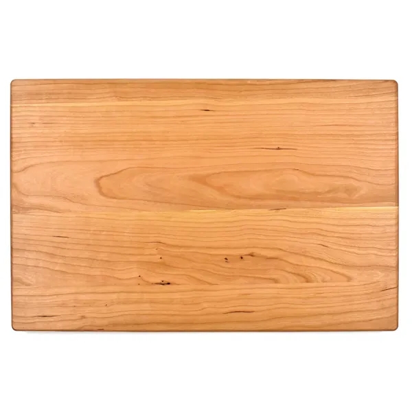 11" x 17" x 1" cherry cutting board with juice groove.... from ASI 74601 Calico