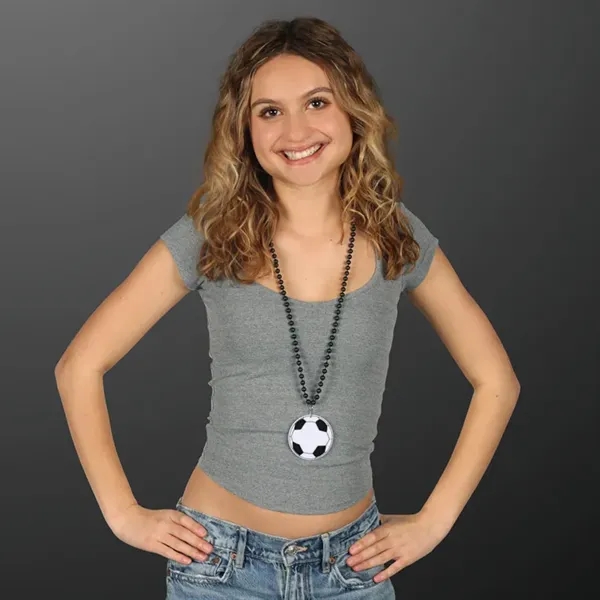 Imprinted non-light up soccer ball medallion, 5 day production.... from ASI 34194 ALightPromos / Alight Promotional Products