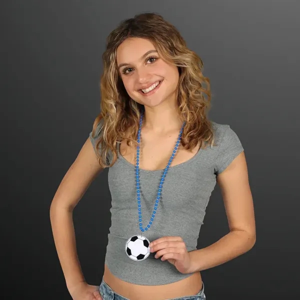 Imprinted non-light up soccer ball medallion, 5 day production.... from ASI 34194 ALightPromos / Alight Promotional Products