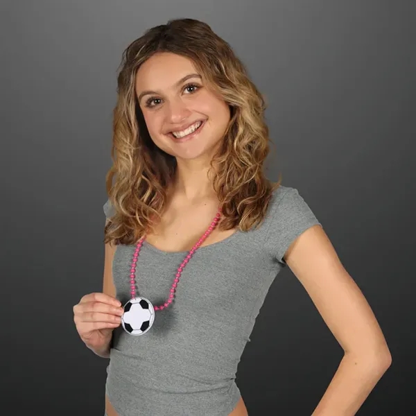 Imprinted non-light up soccer ball medallion, 5 day production.... from ASI 34194 ALightPromos / Alight Promotional Products