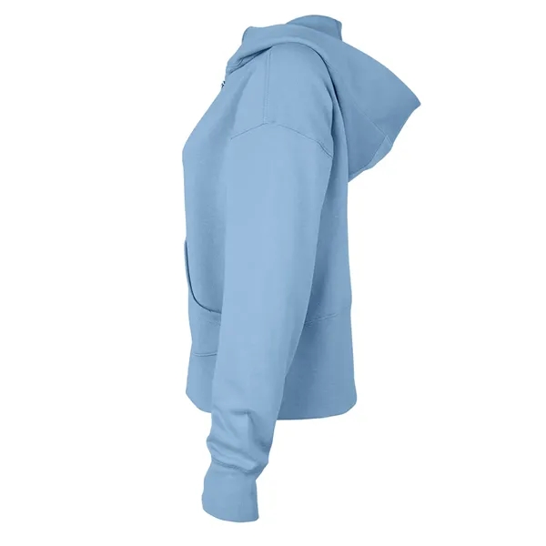 A full-zip hoodie made from soft recycled fleece, finished for comfort,... from ASI 44620 Charles River Apparel