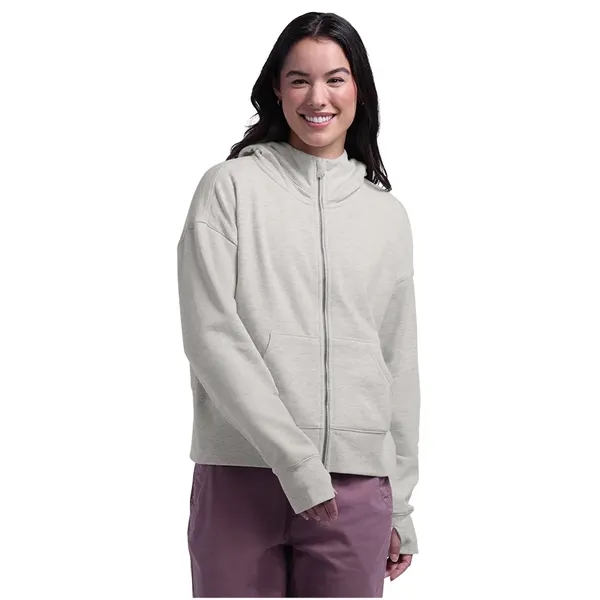A full-zip hoodie made from soft recycled fleece, finished for comfort,... from ASI 44620 Charles River Apparel