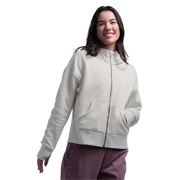 A full-zip hoodie made from soft recycled fleece, finished for comfort,... from ASI 44620 Charles River Apparel
