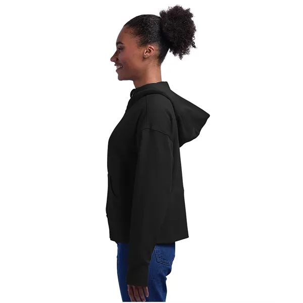 A full-zip hoodie made from soft recycled fleece, finished for comfort,... from ASI 44620 Charles River Apparel