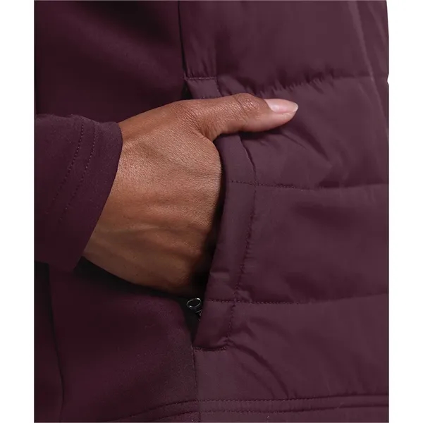 Quilted warmth meets stretch-knit comfort in a lightweight, water-resistant layerable jacket... from ASI 44620 Charles River Apparel