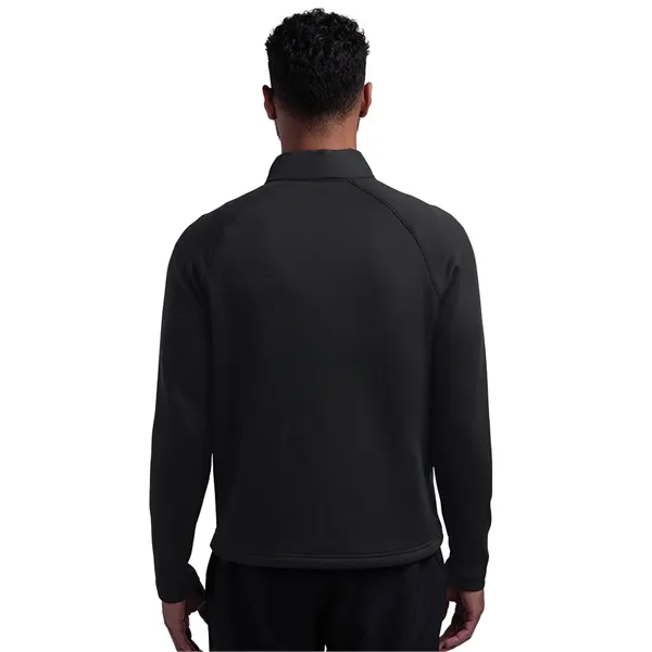 A flexible hybrid layer with a water-resistant quilted front and soft... from ASI 44620 Charles River Apparel