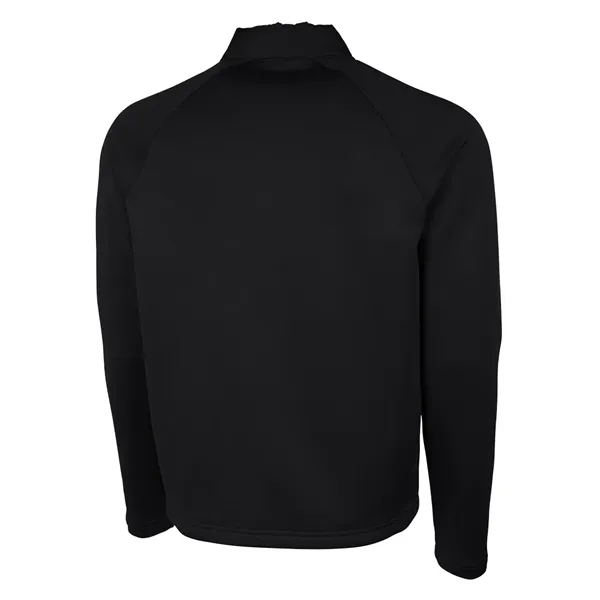 A flexible hybrid layer with a water-resistant quilted front and soft... from ASI 44620 Charles River Apparel