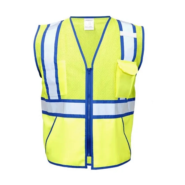 Kishigo Standard Contrast Vest... from ASI 84358 S&S Activewear