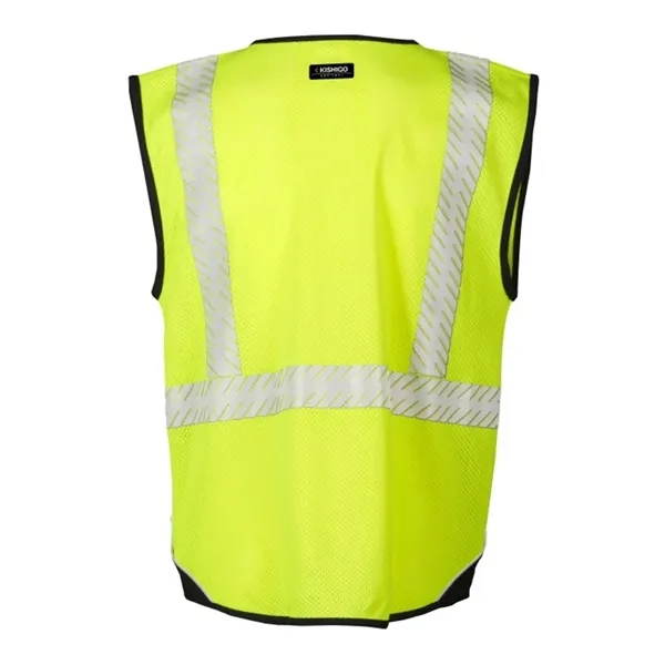 Kishigo Flame Resistant Premium Black Series® FR Mesh Vest... from ASI 84358 S&S Activewear