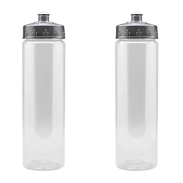 25 oz. plastic bottle with twist-on cap, wide mouth opening and... from ASI 68507 The Magnet Group / Perfect Line