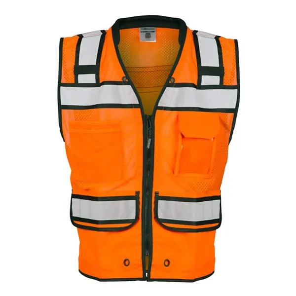 High Performance Surveyors Zipper Vest... from ASI 84358 S&S Activewear