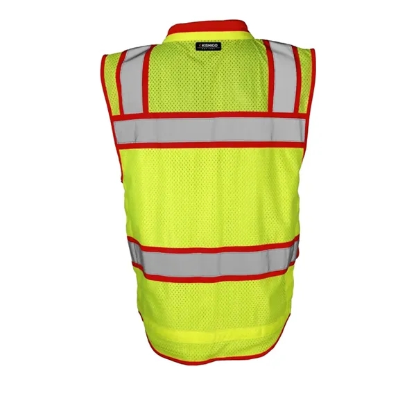 Kishigo Color Contrast High Performance Surveyors Vest... from ASI 84358 S&S Activewear