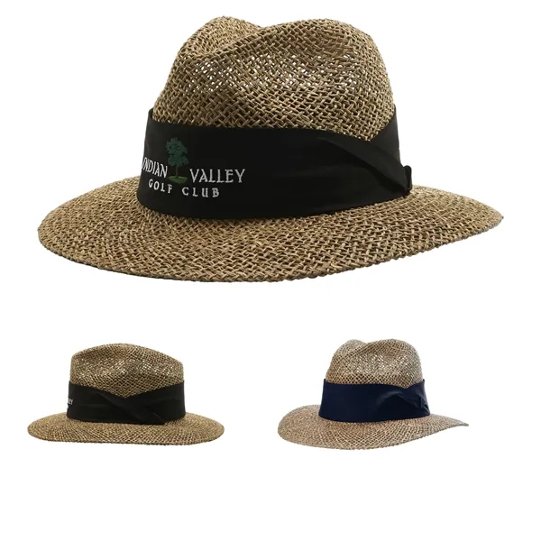 100% seagrass straw allows for easy airflow ,3" brim keeps you... from ASI 72657 Active Life Promo / Active Life