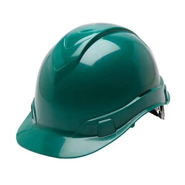 Pyramex Durable ABS hard hat with 4 point ratchet suspension and... from ASI 72657 Active Life Promo / Active Life