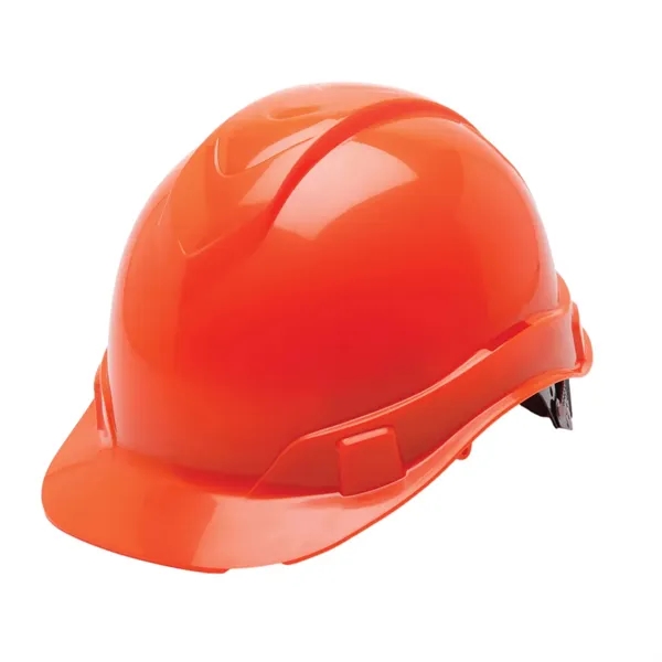 Pyramex Durable ABS hard hat with 4 point ratchet suspension and... from ASI 72657 Active Life Promo / Active Life