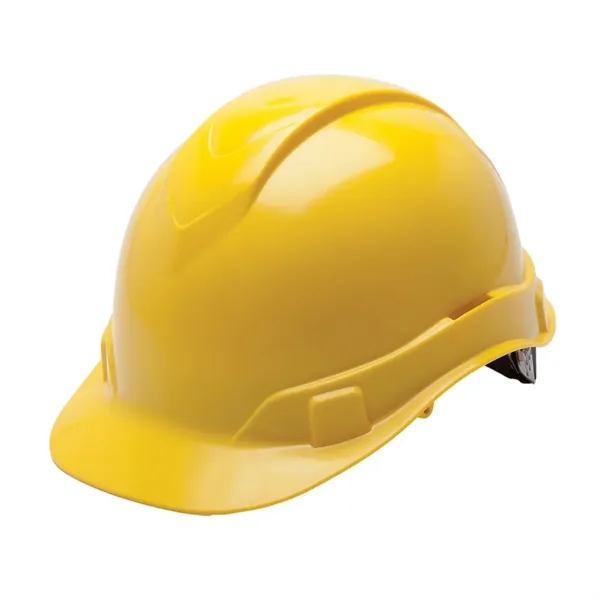 Pyramex Durable ABS hard hat with 4 point ratchet suspension and... from ASI 72657 Active Life Promo / Active Life