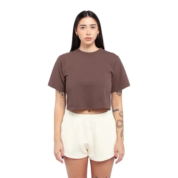 Shaka Wear Women's Garment-Dye Crop T-Shirt... from ASI 84358 S&S Activewear