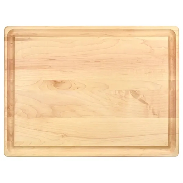 15" x 20" x 1 1/4" rectangular maple wood butcher's block... from ASI 74601 Calico