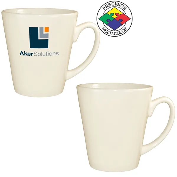 12oz vitrified cafe latte mug with c-shaped handle. Available in: red,... from ASI 80093 Pyrographics / Pyrographics Line