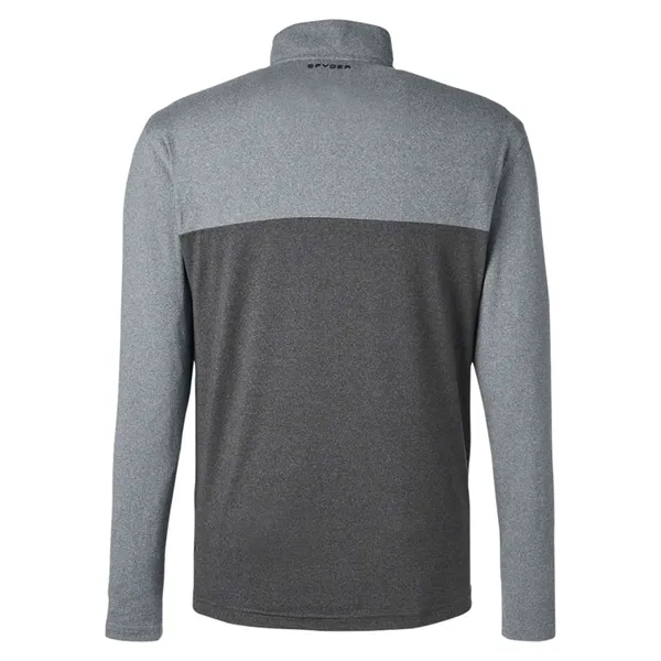 Spyder Spyre Flex Colorblock Quarter-Zip... from ASI 84358 S&S Activewear