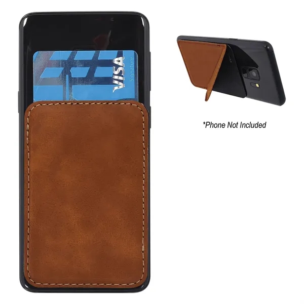 Phone wallet with space for cards and cash and a kickstand... from ASI 61125 Hit Promotional Products / Hit®