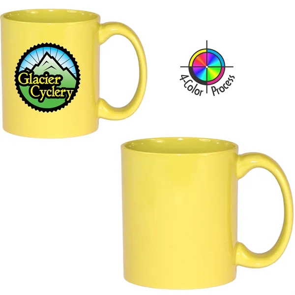 11oz Colored C-Handle Coffee Mug... from ASI 80093 Pyrographics / Pyrographics Line