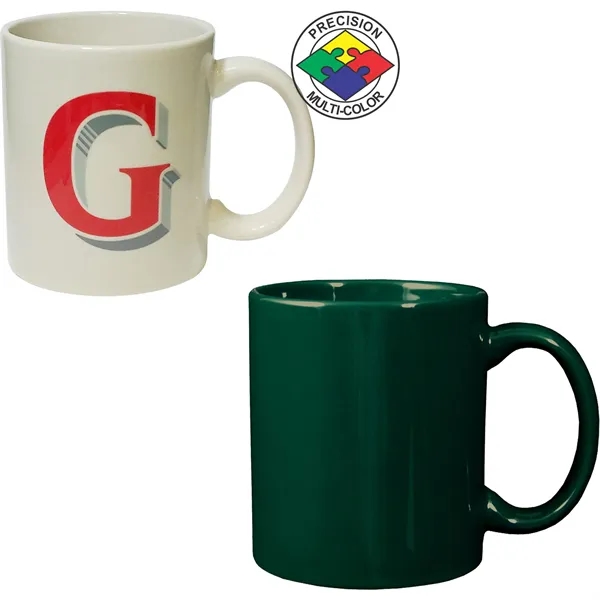 11oz Colored C-Handle Coffee Mug... from ASI 80093 Pyrographics / Pyrographics Line