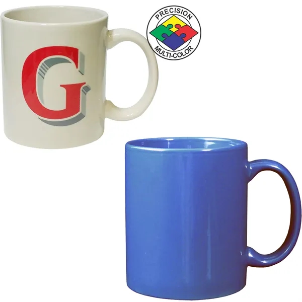 11oz Colored C-Handle Coffee Mug... from ASI 80093 Pyrographics / Pyrographics Line