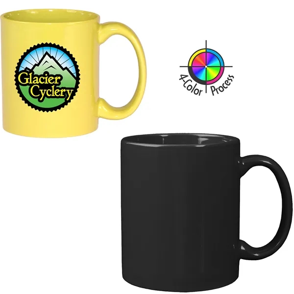 11oz Colored C-Handle Coffee Mug... from ASI 80093 Pyrographics / Pyrographics Line
