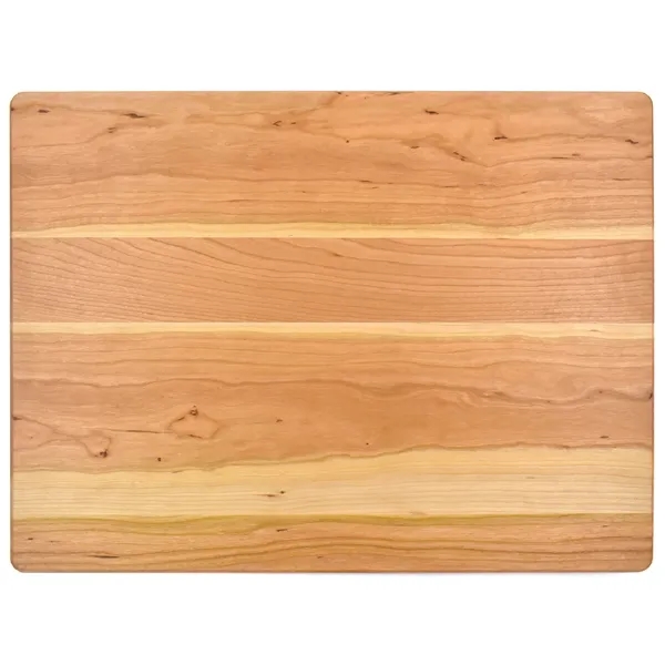 15" x 20" x 1 1/4" rectangular cherry wood butcher's block... from ASI 74601 Calico