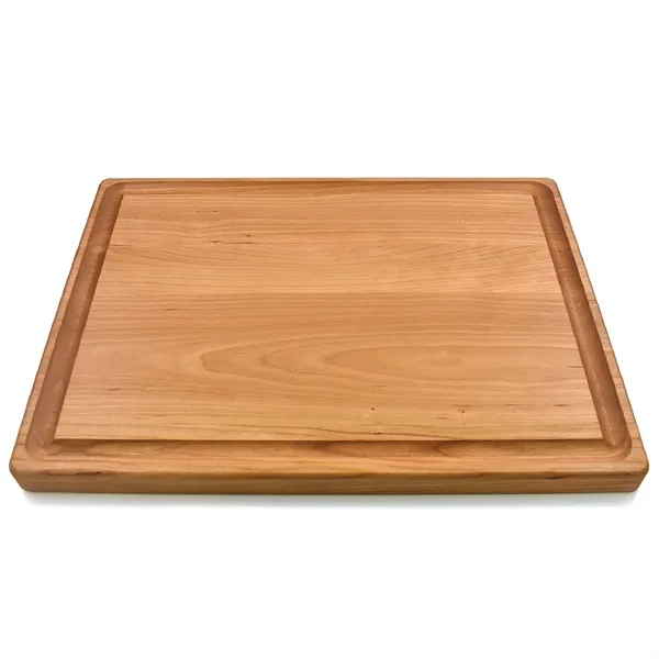 15" x 20" x 1 1/4" rectangular cherry wood butcher's block... from ASI 74601 Calico